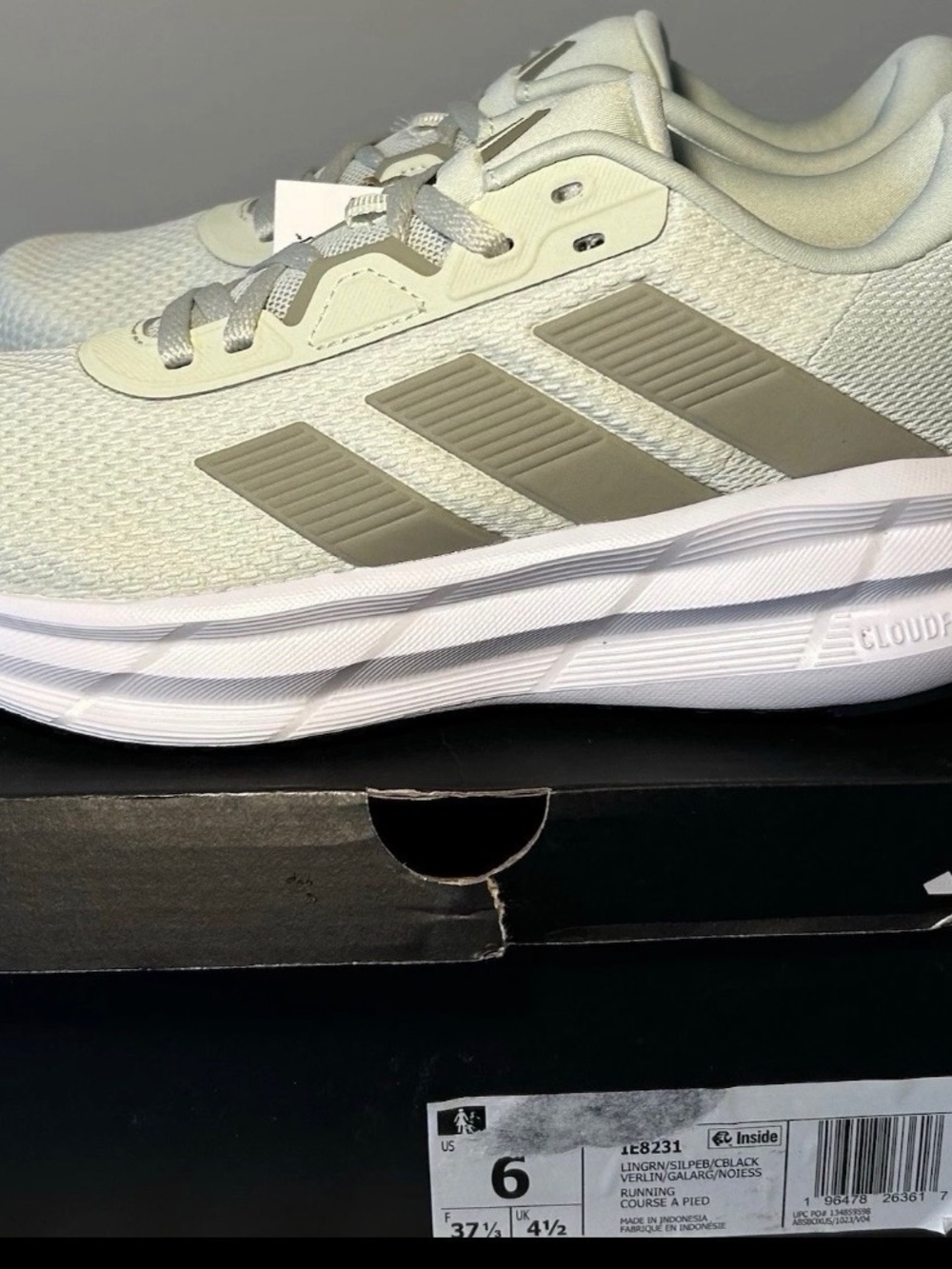 adidas Galaxy 7 Women’s Size 6 Cloudfoam Running Shoes Ortholite